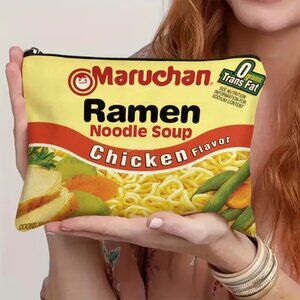 MARUCHAN Ramen Noodle Soup Cosmetic Bag BRAND-NEW & SO CUTE!